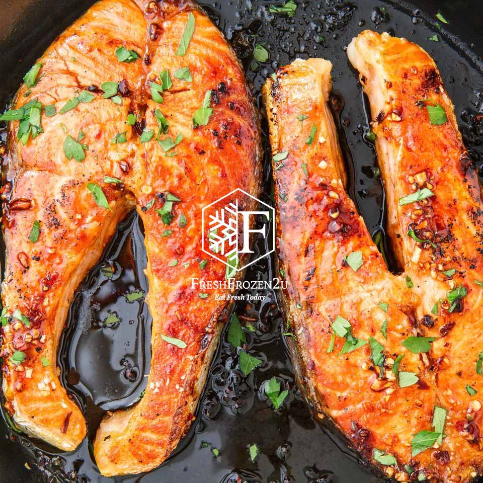 Fish Salmon Atlantic Steak (1.3 kg) 三文鱼排