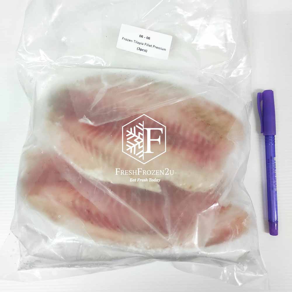Fish Tilapia Fillet Premium (3 pcs) 非洲鱼片