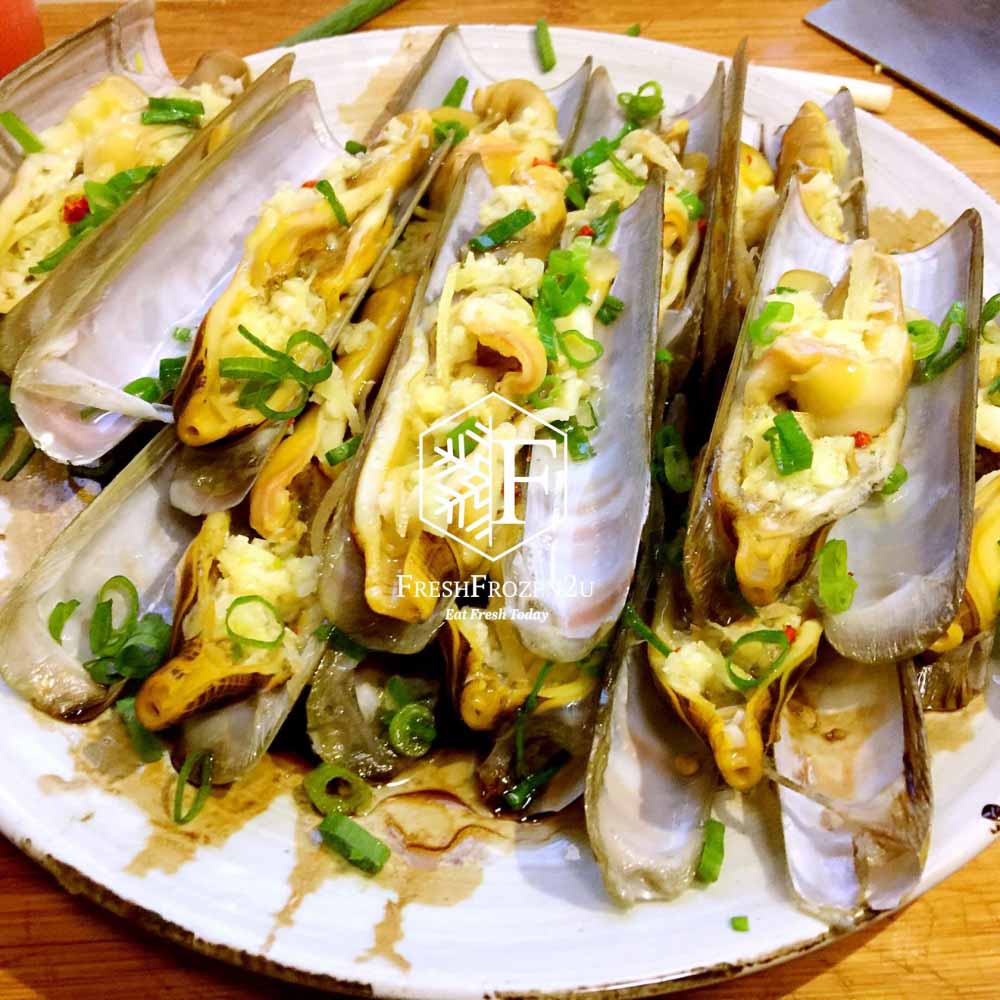 Clam Bamboo Razor Pepahat Siput Buluh (500 g)