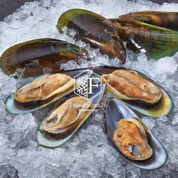 New Zealand Green Mussel (Half Shell) (900 g)