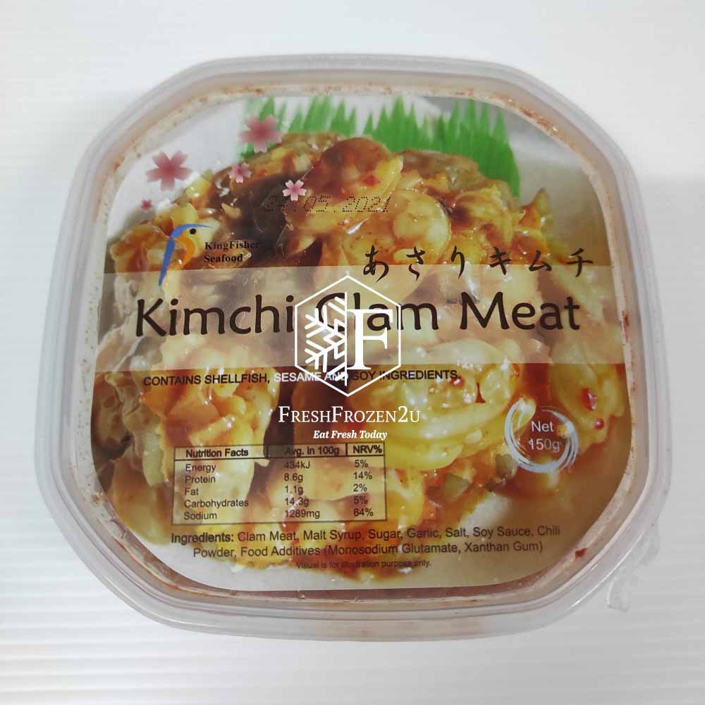 Frozen Kimchi Clam Meat (150gm)
