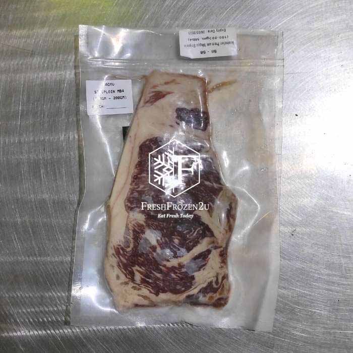 Australian Premium Wagyu Striploin MB4 (150-200g)