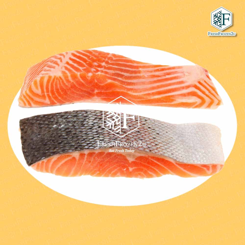 Fish Atlantic Salmon Fillet Portion Cut (150gm - 170gm) 三文鱼片