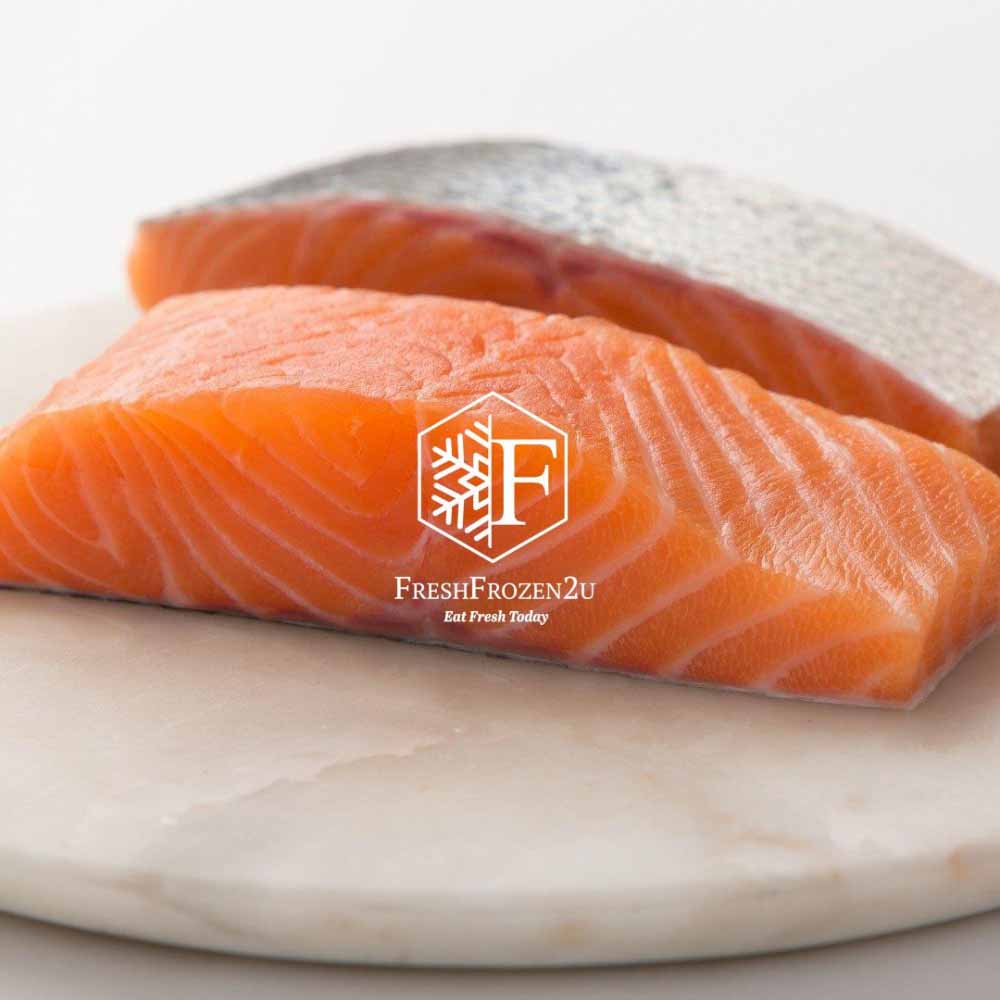 Fish Atlantic Salmon Fillet Portion Cut (150gm - 170gm) 三文鱼片