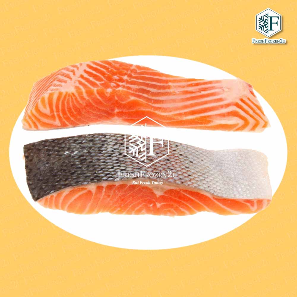 Fish Atlantic Salmon Fillet Portion Cut (210gm - 230gm) 三文鱼片