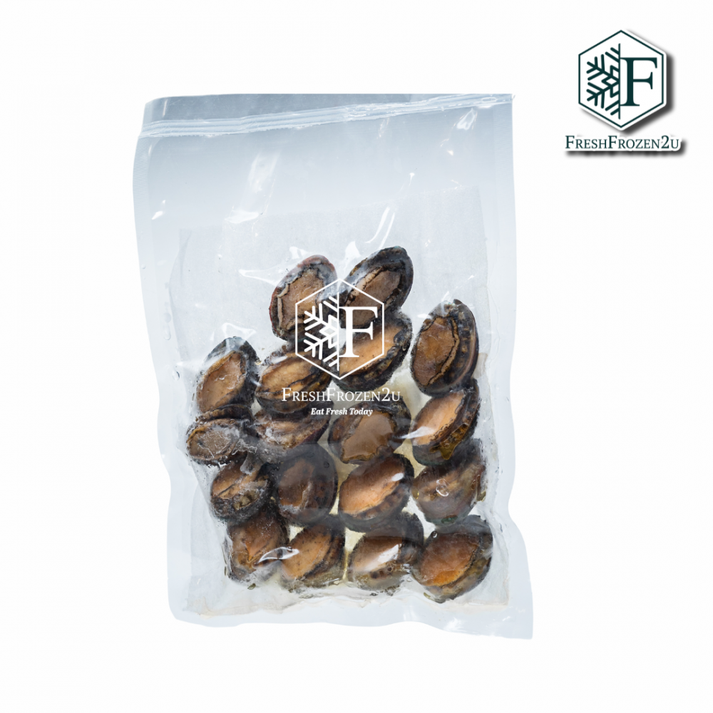 Frozen Half Shell Abalone 半壳鲍鱼 10-20gm (500g)