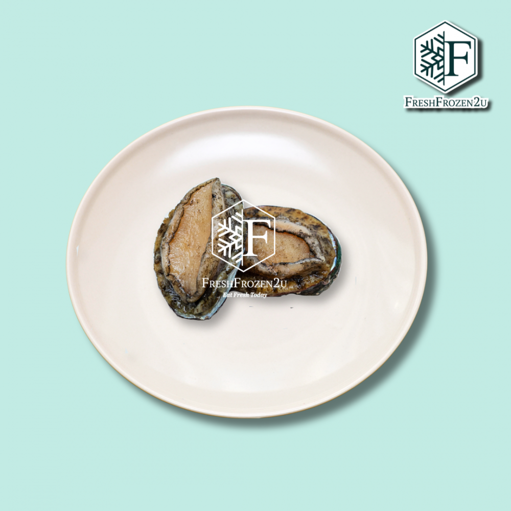 Frozen Half Shell Abalone 半壳鲍鱼 30-40gm (500g)