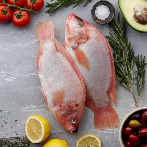 Fish Red Tilapia 红非洲鱼 (450g+-)