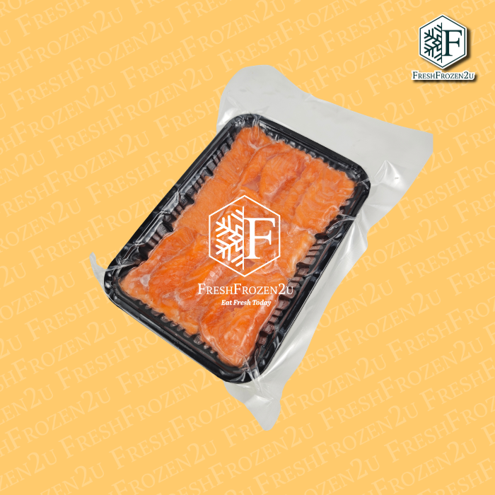 Salmon Slice (Shasimi Grade) (200gm+-)